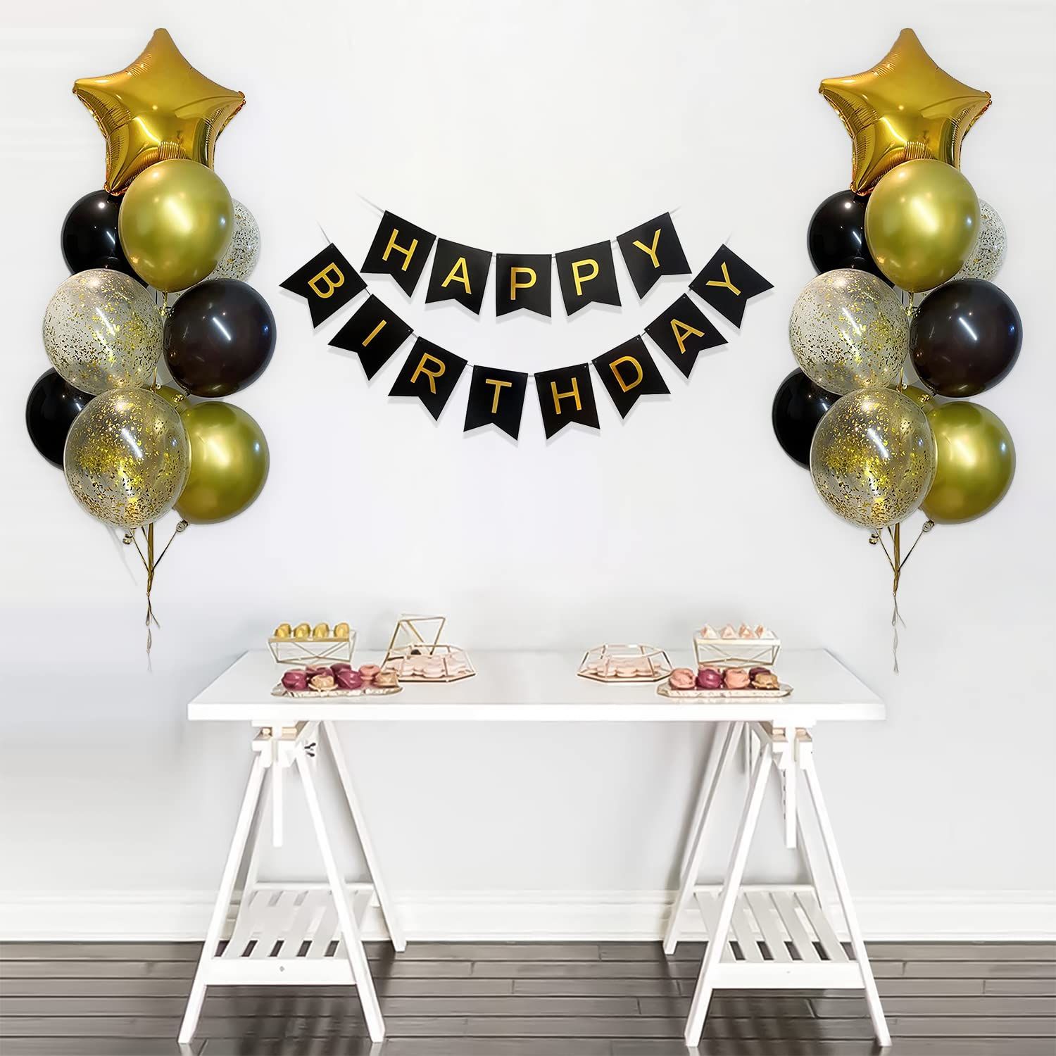 Special You 27Pcs Black Birthday Decor-image-18
