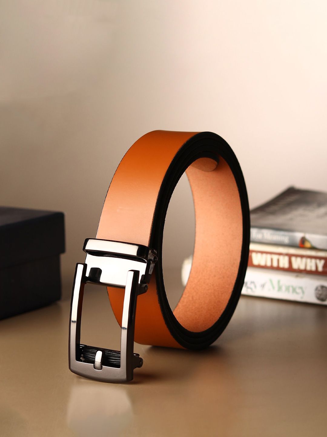 Metronaut Men Leather Formal Belt-picture-21