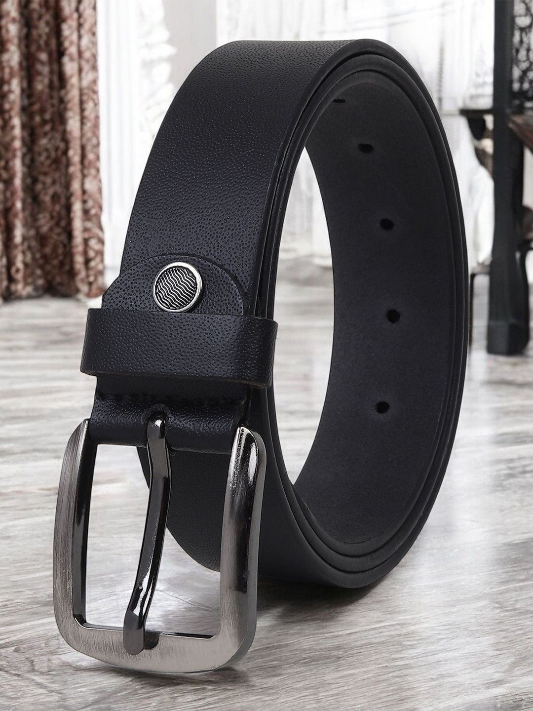 Metronaut Men Textured Leather Formal Belt-picture-19