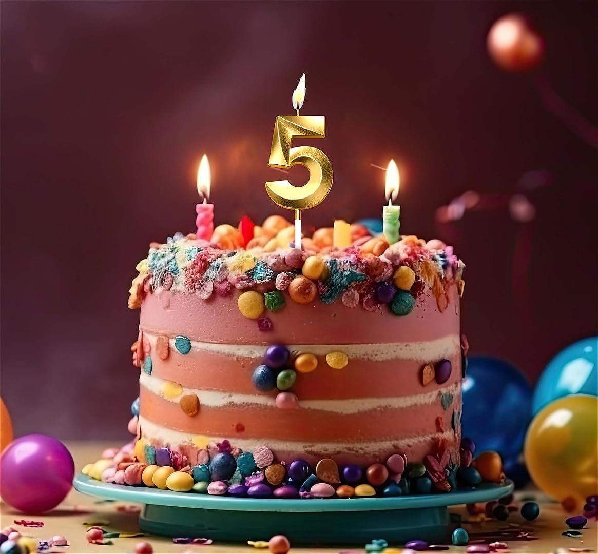 Special You 21Pcs Purple & Blue Birthday Decor-image-7