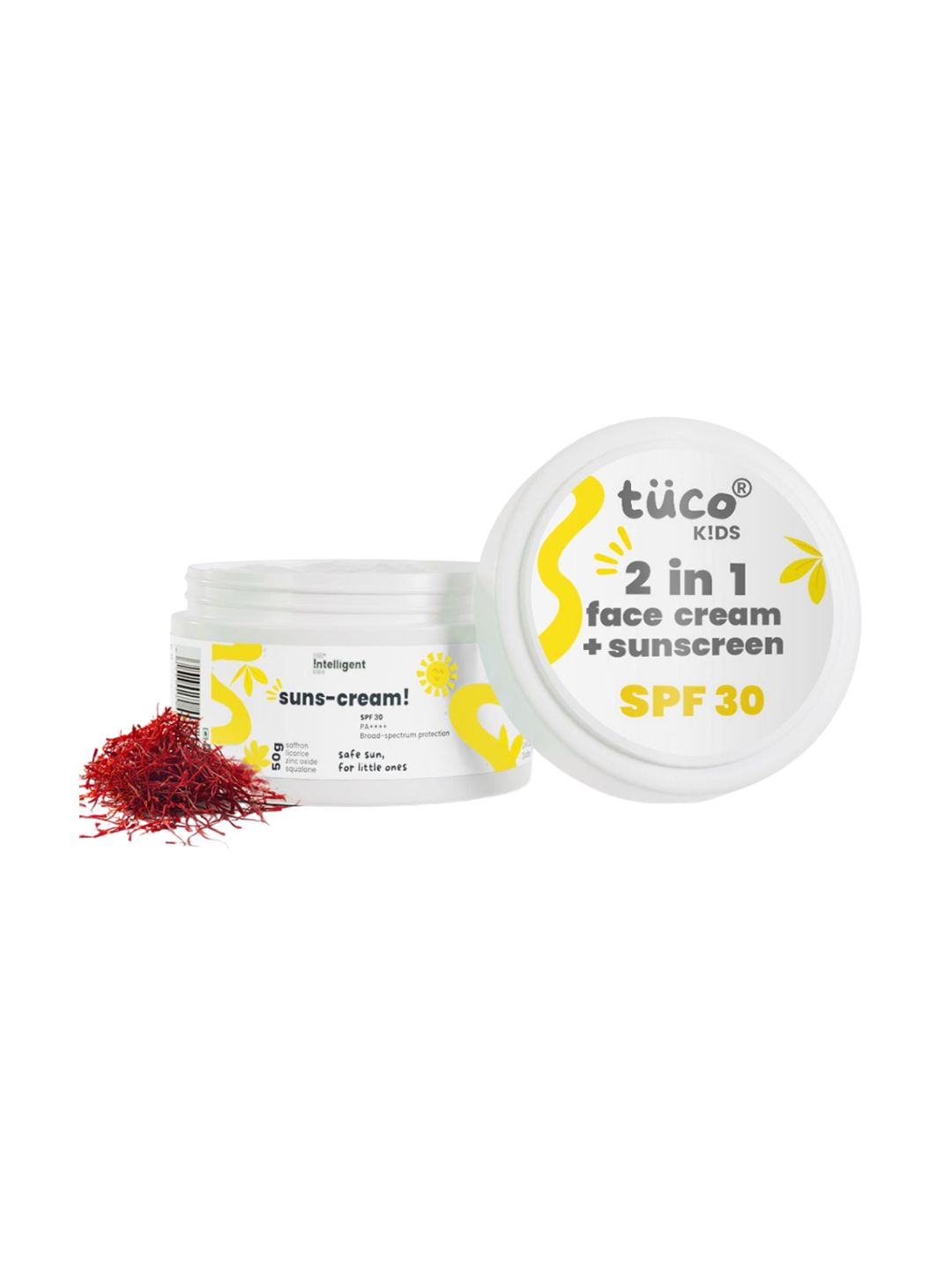 Tuco Intelligent Kids Face Cream SPF 30 Sunscreen With Saffron Oil- 50 g-picture-38