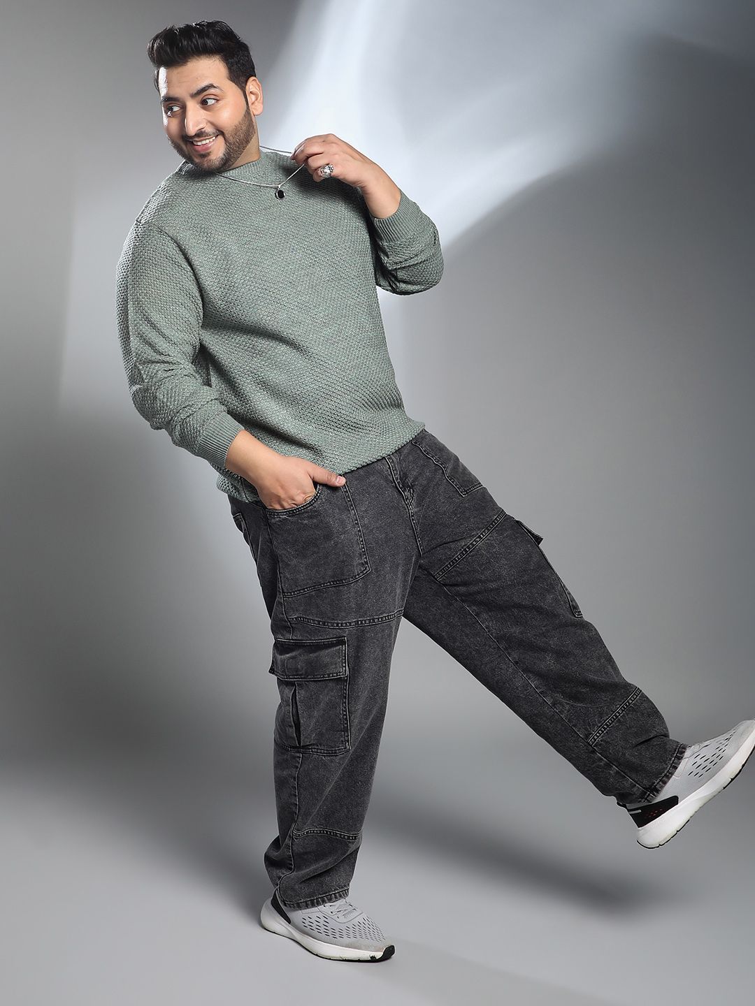 Instafab Plus Men Pullover-picture-15