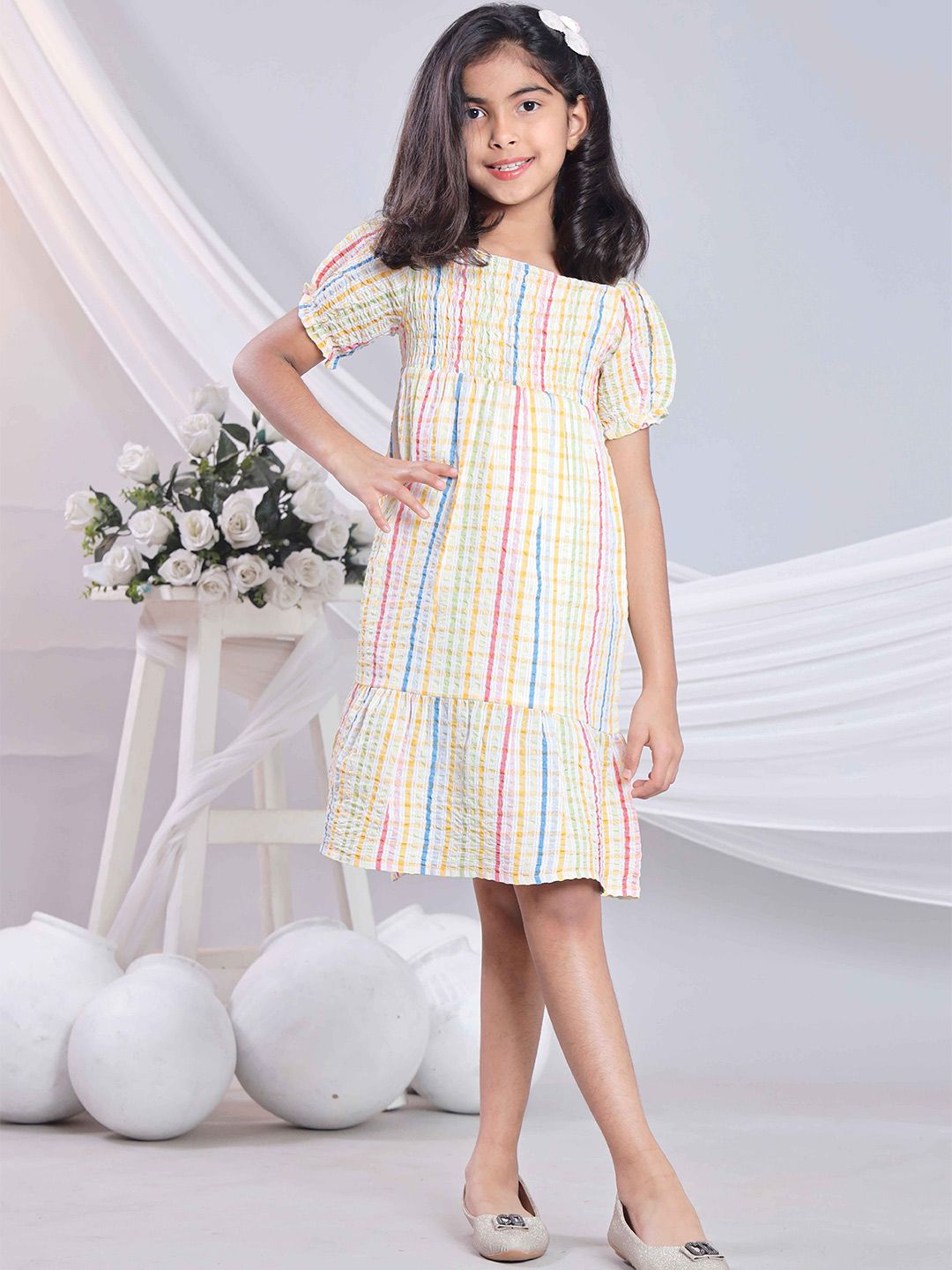 misbis Print Fit & Flare Dress-picture-22