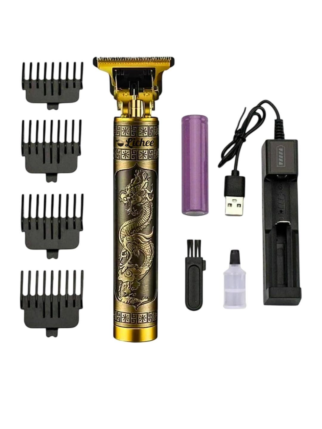 Lichee Rechargeable TrimmerFor Mustache, Head & Body-picture-41