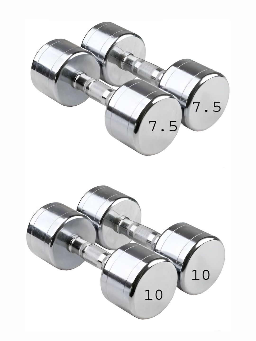 HackerX 4 Pieces Steel Fixed Weight Dumbbells - 35 kg-picture-29