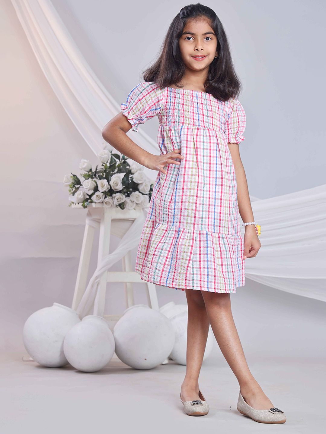 misbis Print Fit & Flare Dress-picture-42