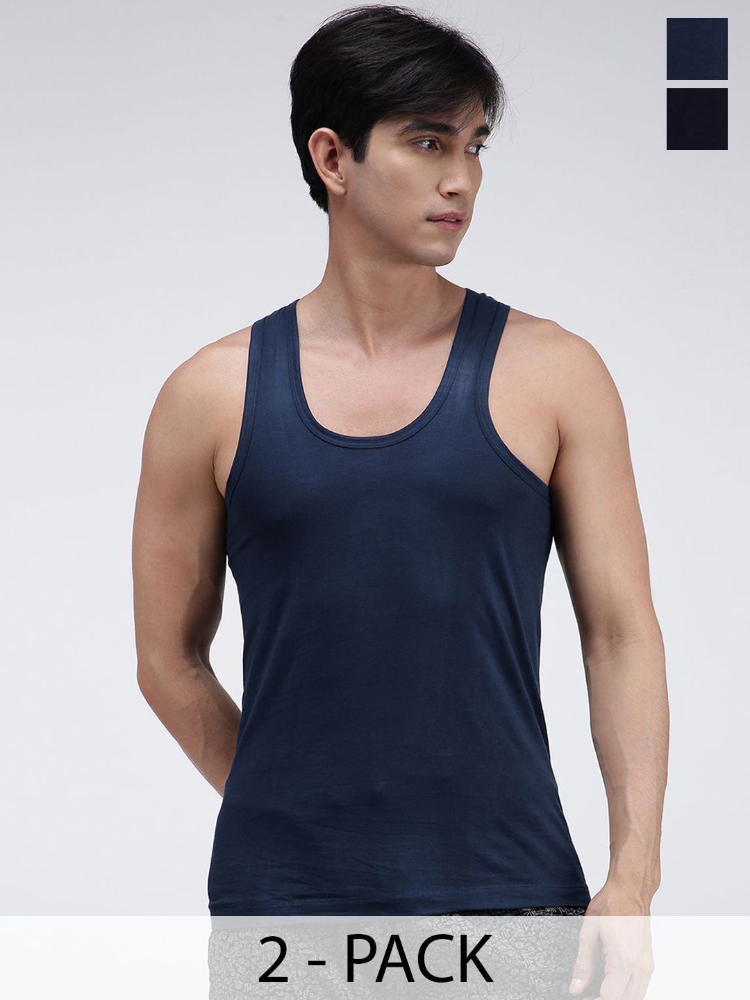 AMUL COMFY Pack Of 2 Pure Cotton Undershirt Vests AC-CVESTRN-NY-AF-S-2PC-picture-50
