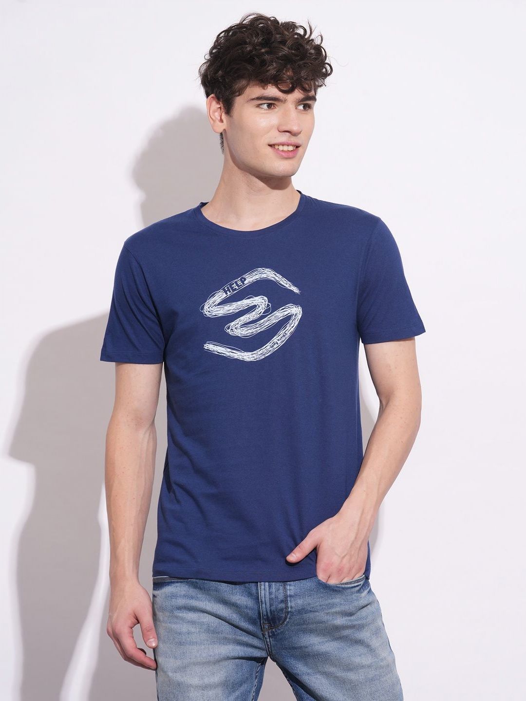 Being Human Men Graphic Printed Round Neck Cotton Slim Fit T-shirt-picture-15