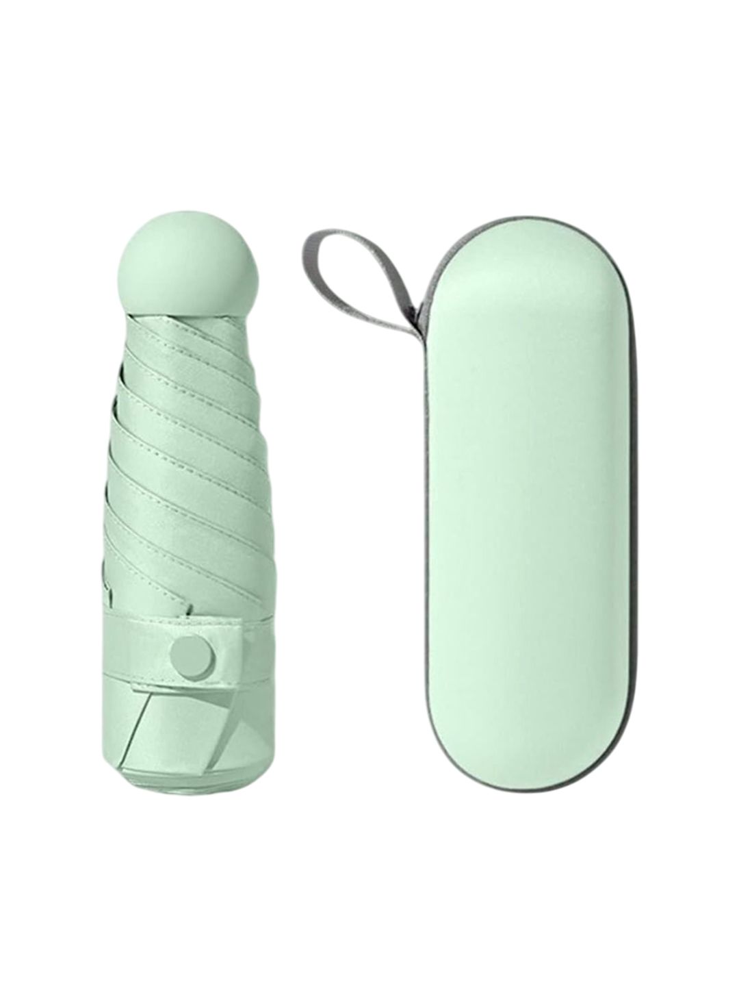 Alexvyan Manual Rain Sun & UV Protection Umbrella with Case-image-3