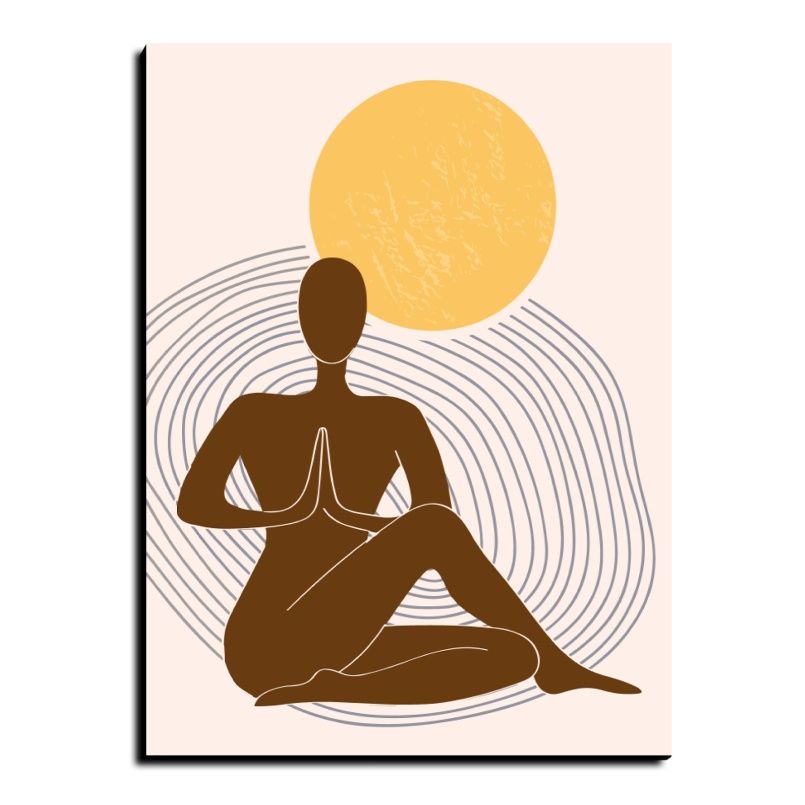 Chalk My Theme Beige & Brown Wood Religious Wall Art-picture-36