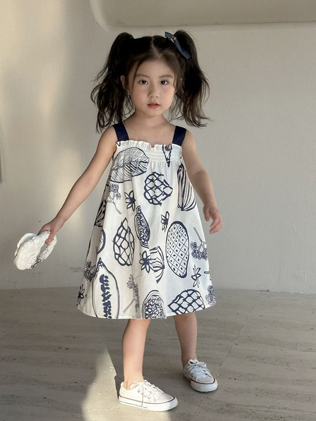 LULU & SKY Ethnic Motifs Print A-Line Dress-picture-27