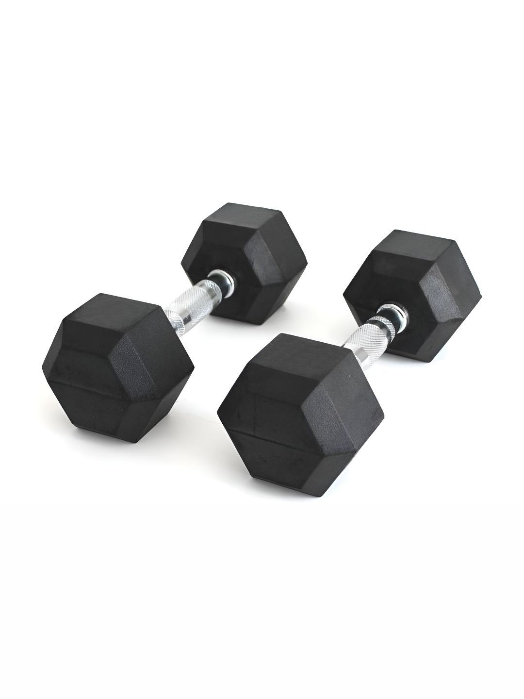 HackerX Set Of 2 Fixed Weight Dumbbell - 5Kg Each-image-42