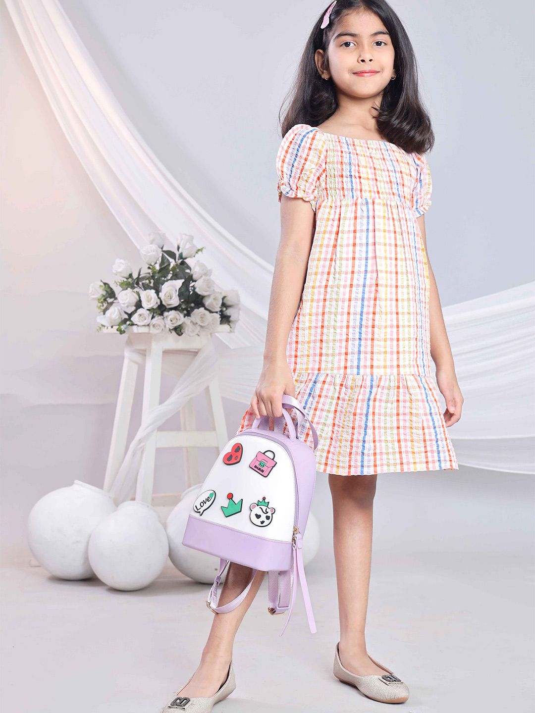 misbis Print Fit & Flare Dress-picture-21