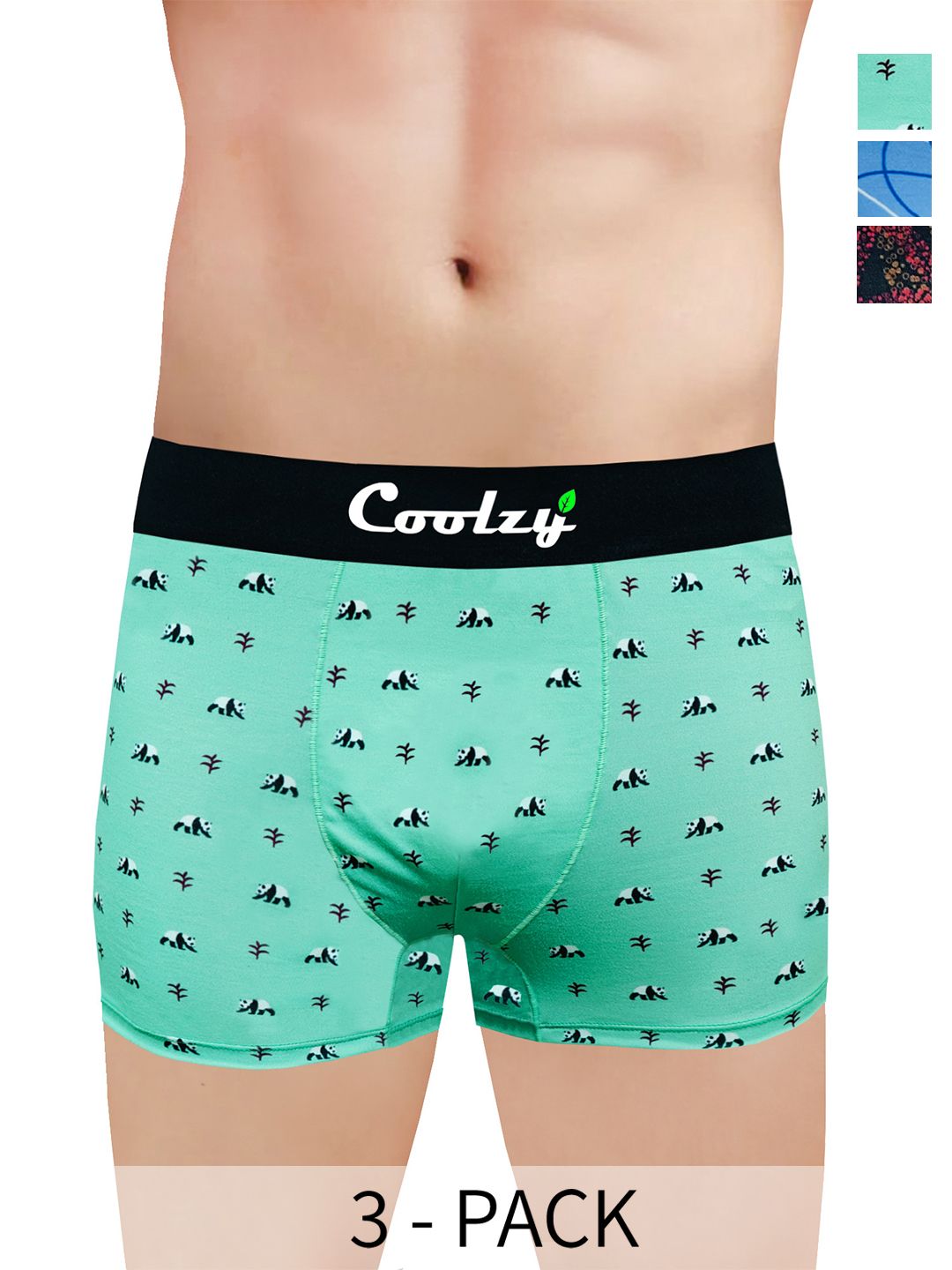 COOLZY Pack Of 3 Printed Trunks PURTPDBLTK3K46-S-picture-26
