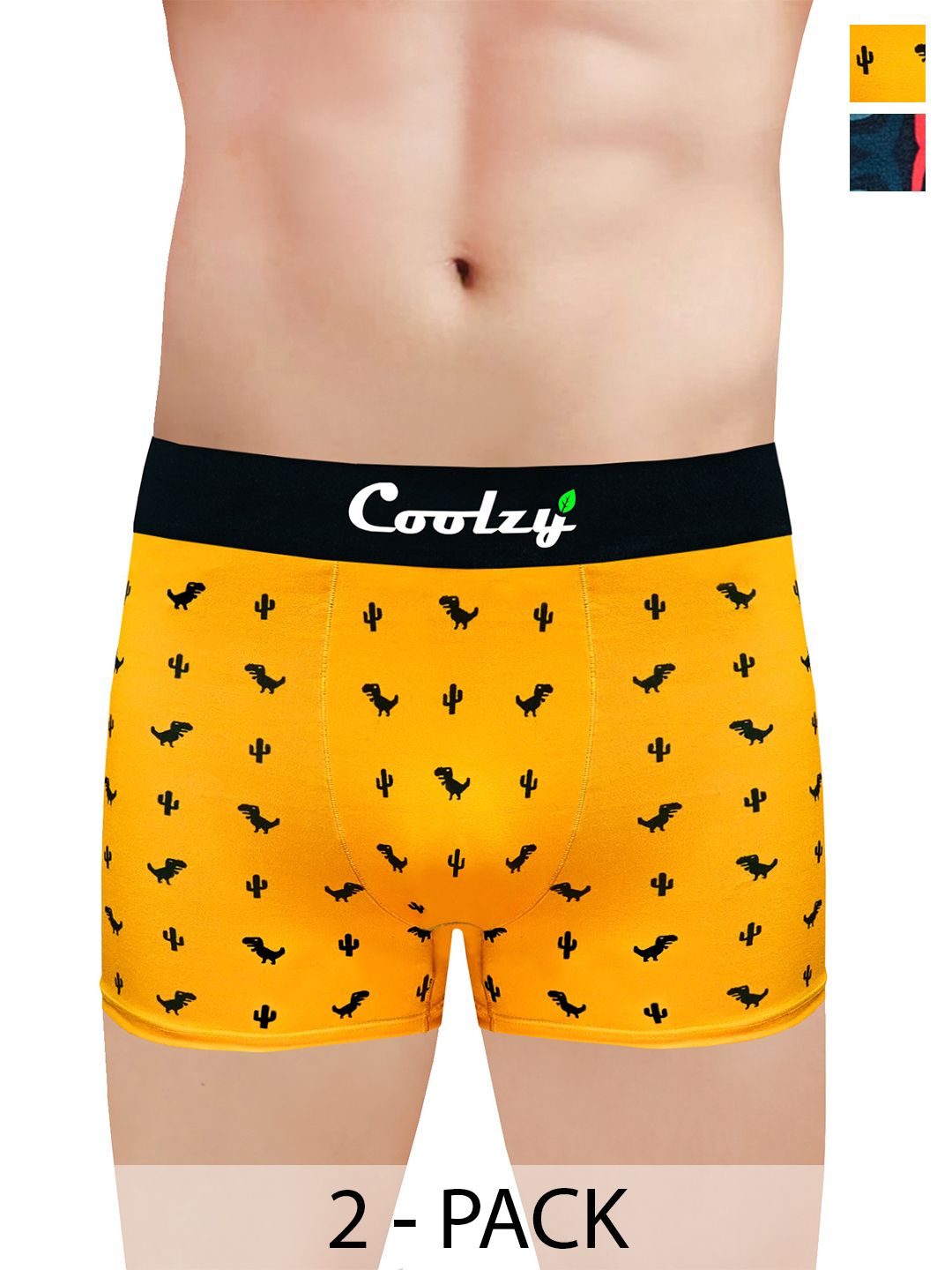 COOLZY Pack Of 2 Printed Trunks PUERMLTK2K31-S-picture-19