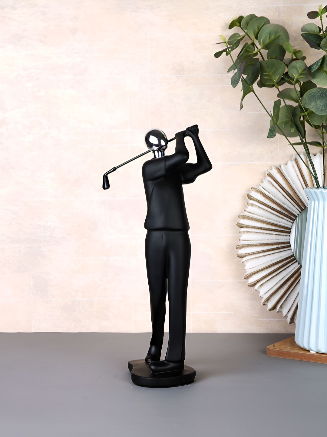 TAYHAA Black Figurine Showpiece-picture-29