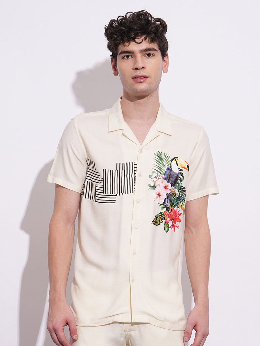 Being Human Men Classic Opaque Printed Casual Shirt-picture-44