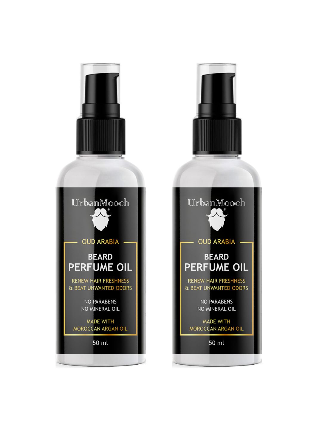 UrbanMooch Set Of 2 Oud Arabia Beard Perfume Oil - 50 ml Each-image-28