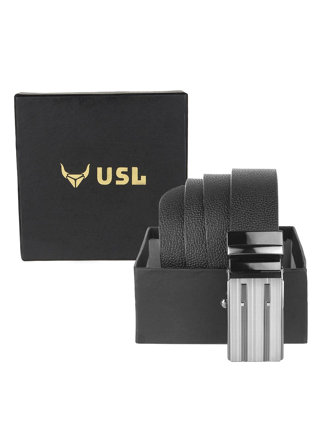 USL Men Leather Reversible Formal Belt-picture-11