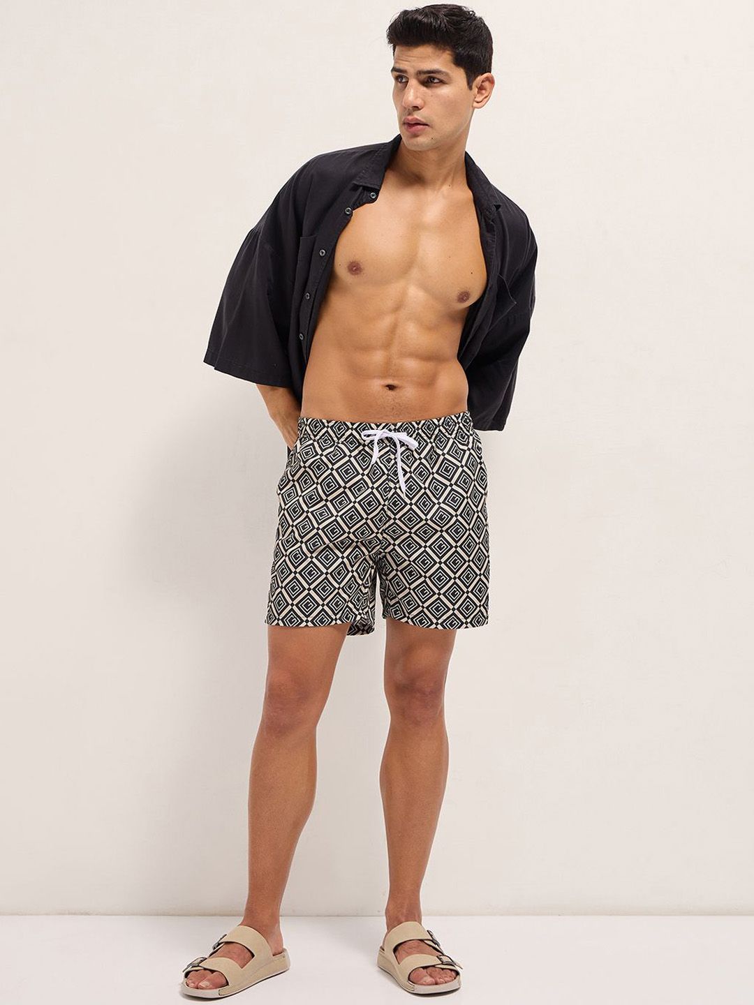 THE BEAR HOUSE Men Blue Swim Bottoms-picture-10