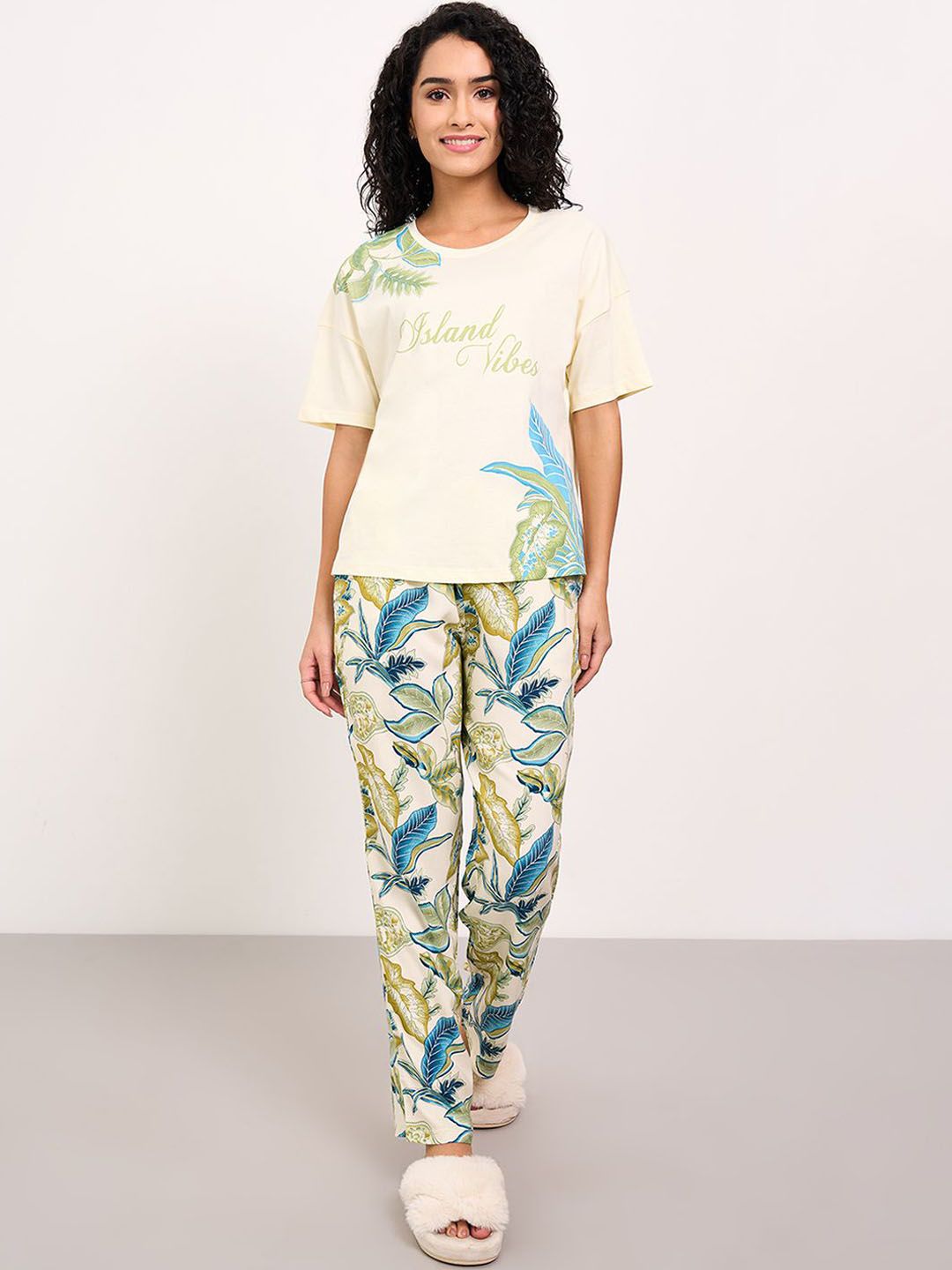 Dreamz by Pantaloons Women Printed Night suit-picture-28