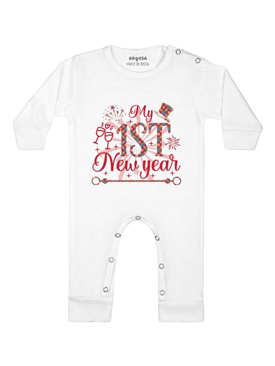 Arvesa Infants Printed Romper-picture-23