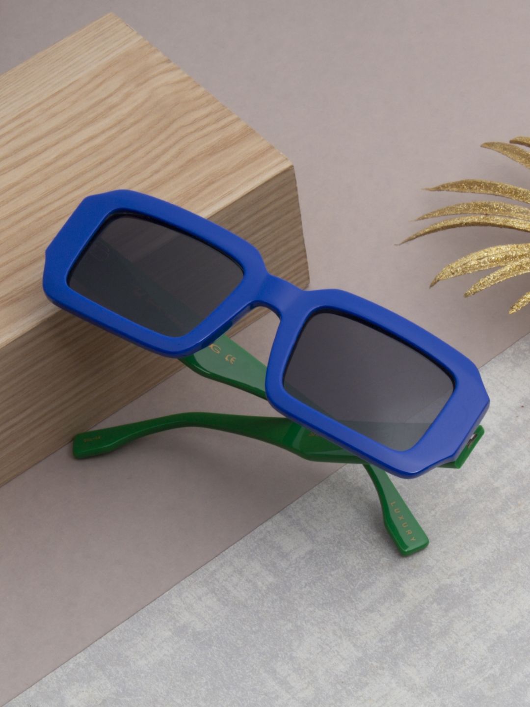 Ted Smith Unisex Square Sunglasses with Polarised Lens-picture-25