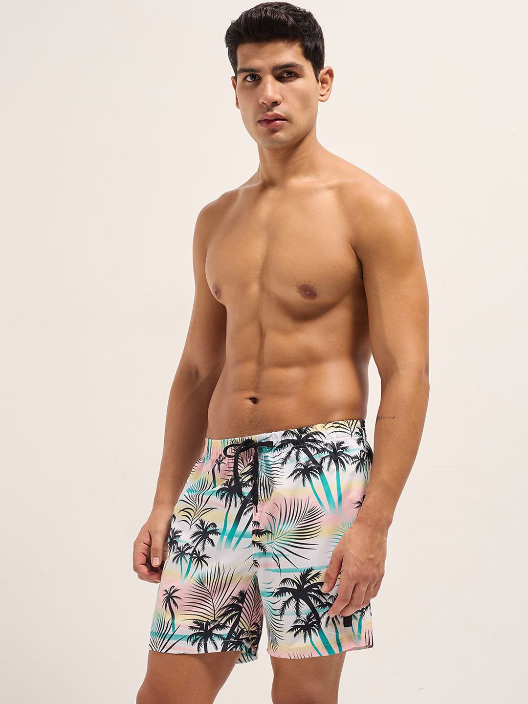 THE BEAR HOUSE Men Printed Swim Shorts-picture-31
