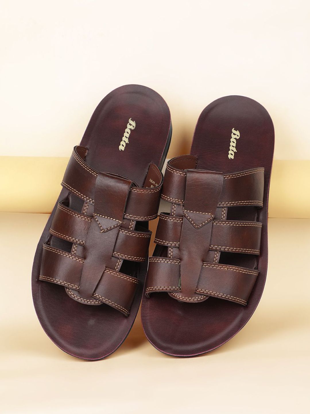 Bata Men One Toe Comfort Sandals-image-19