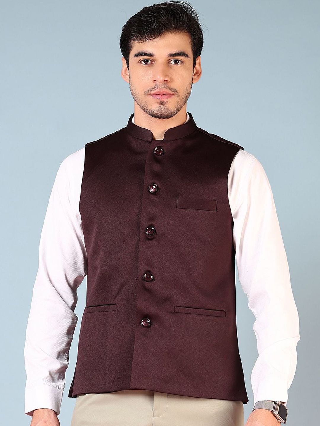 V-Mart Mandarin Collar Nehru Jackets-image-14