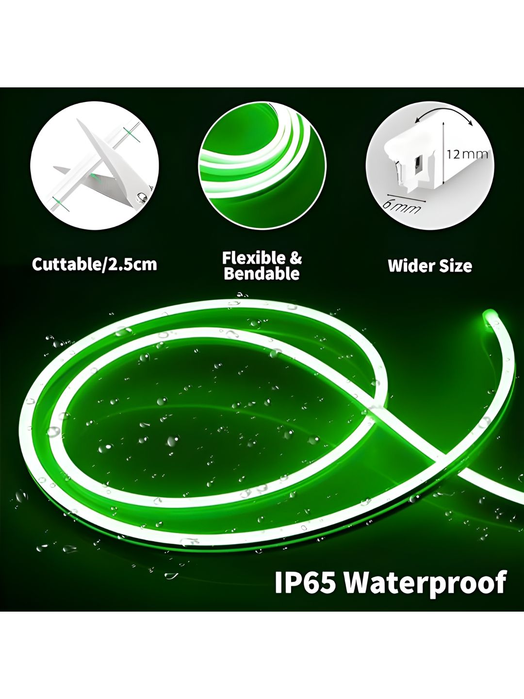 KAVYARA Green Ceramic Cylinder Shaped Wall Lamp-picture-54