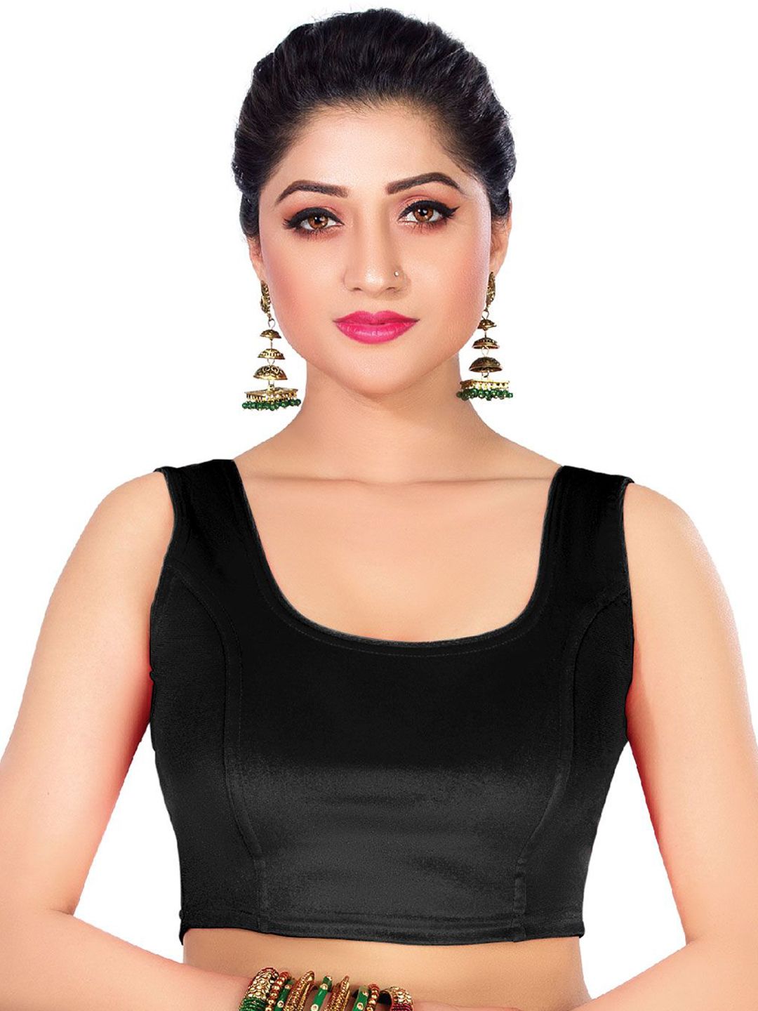Abhi Velvet Crop Top-picture-5