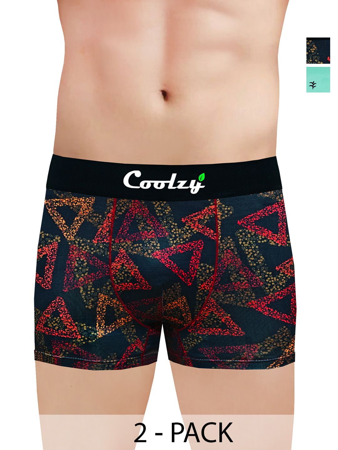 COOLZY Pack Of 2 Printed Trunks - PURTPDTK2K41-S-picture-20