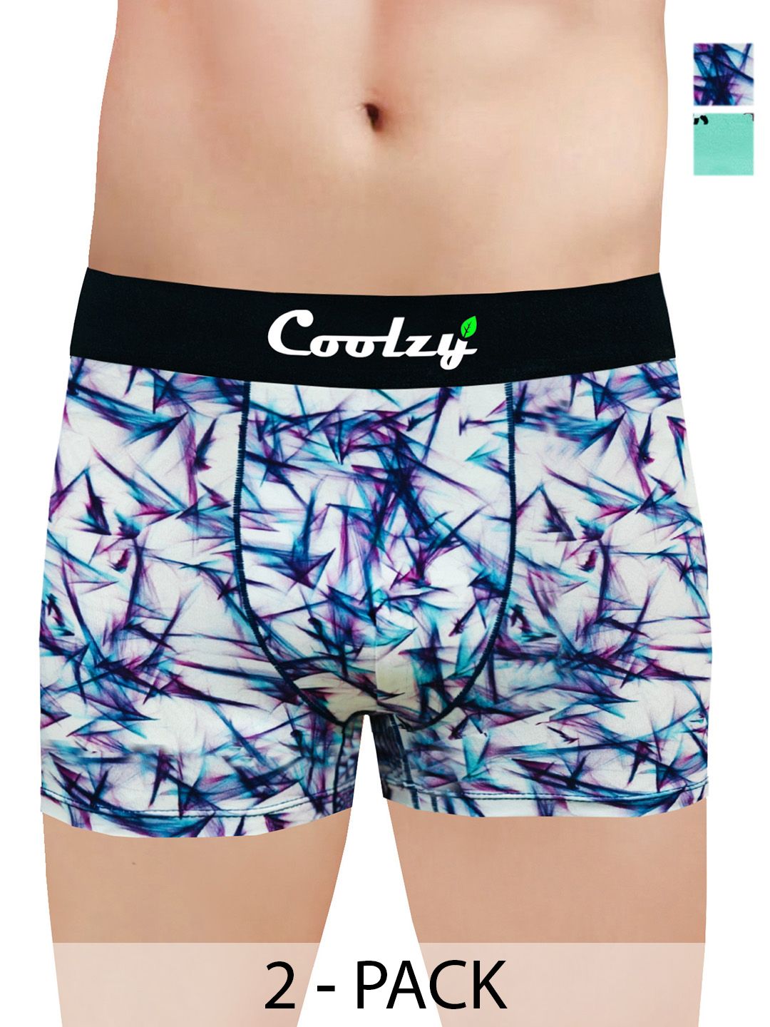 COOLZY Pack Of 2 Printed Trunks PUWXPDTK2K43-S-picture-18