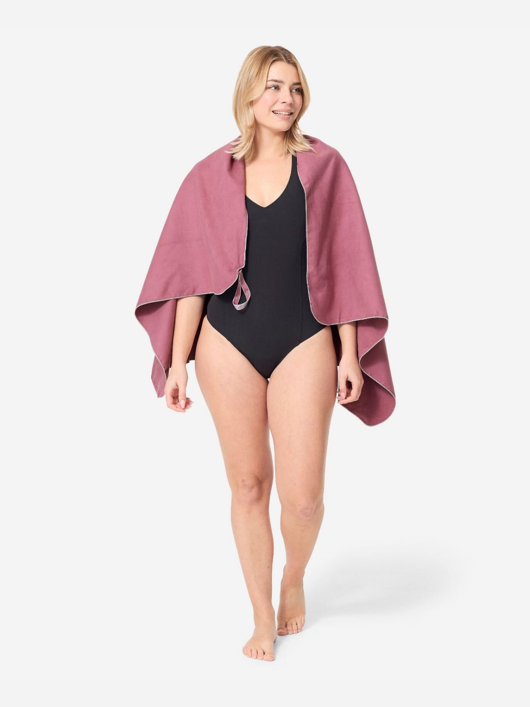 Nabaiji By Decathlon Pink 1 Other 170 GSM Bath Towel-picture-18