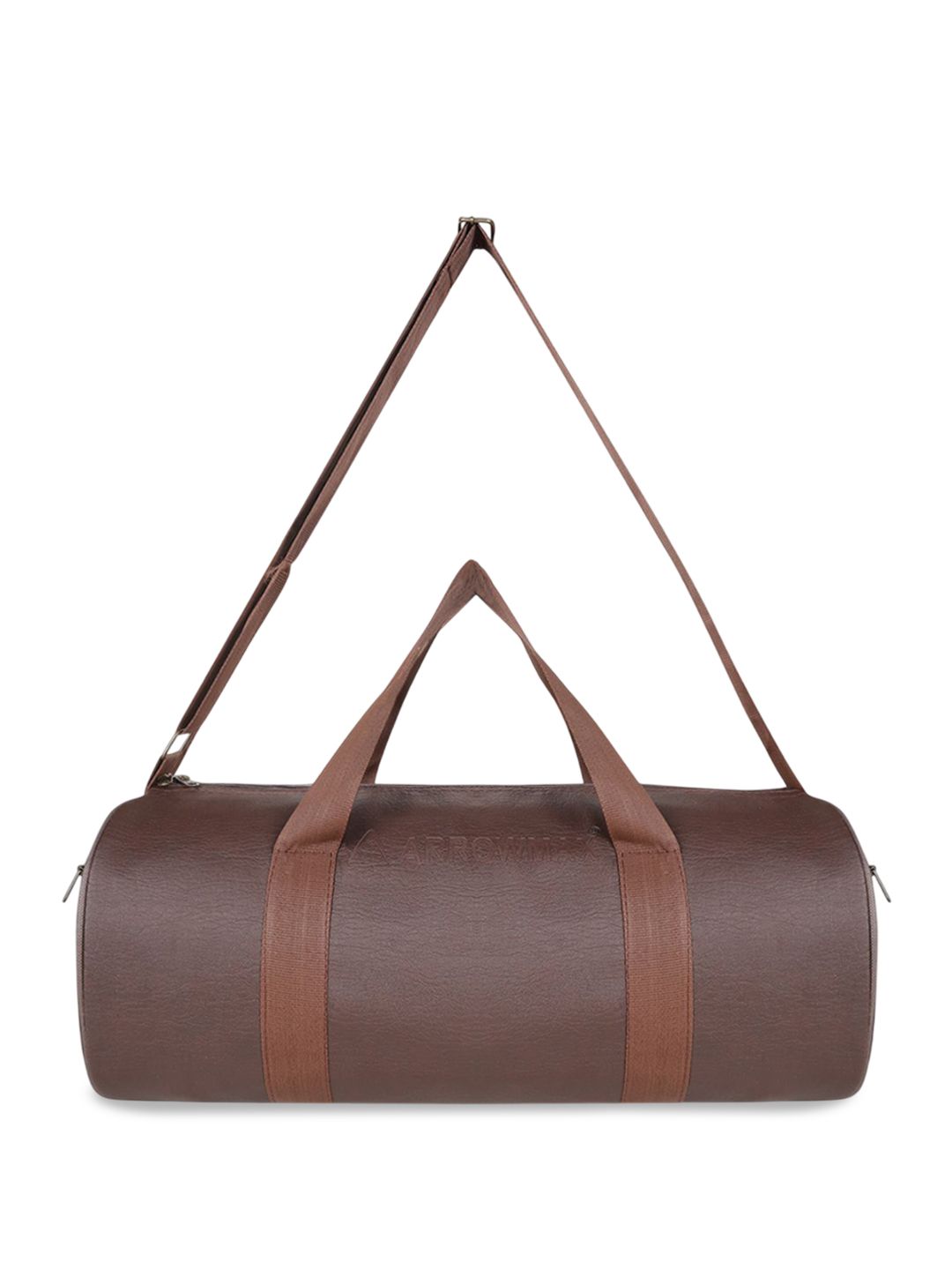 ARROWMAX Medium Sports or Gym Detachable Shoulder Strap And Handles Leather Duffel Bag-image-13