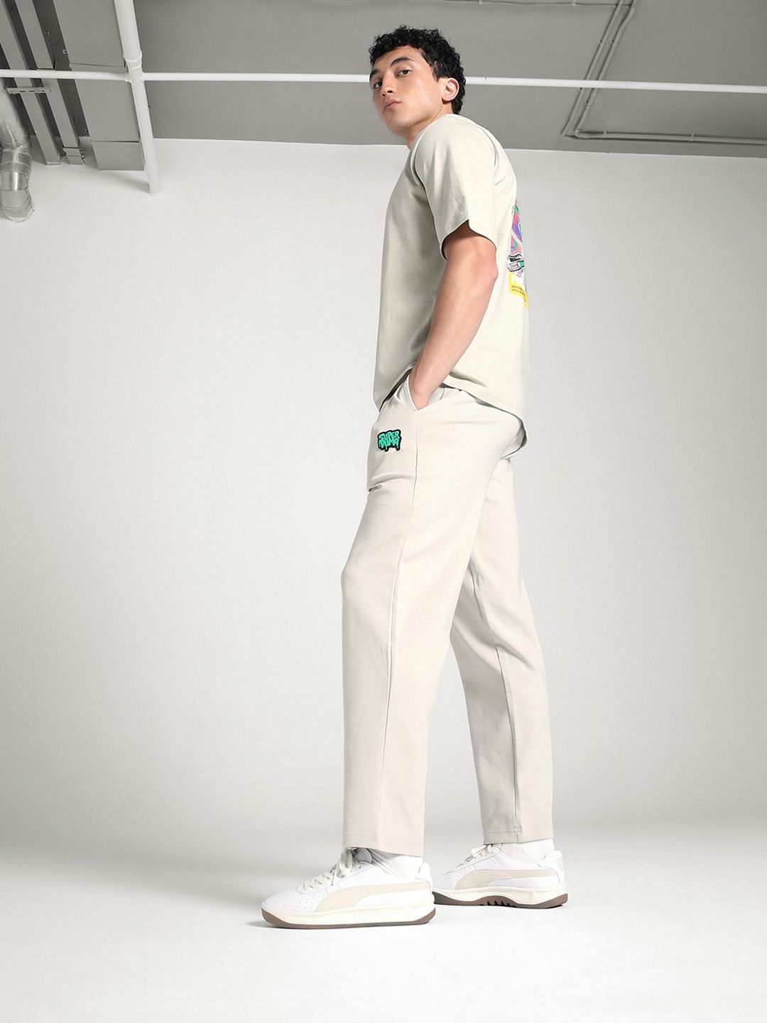 Graphic Track Pants main image 0