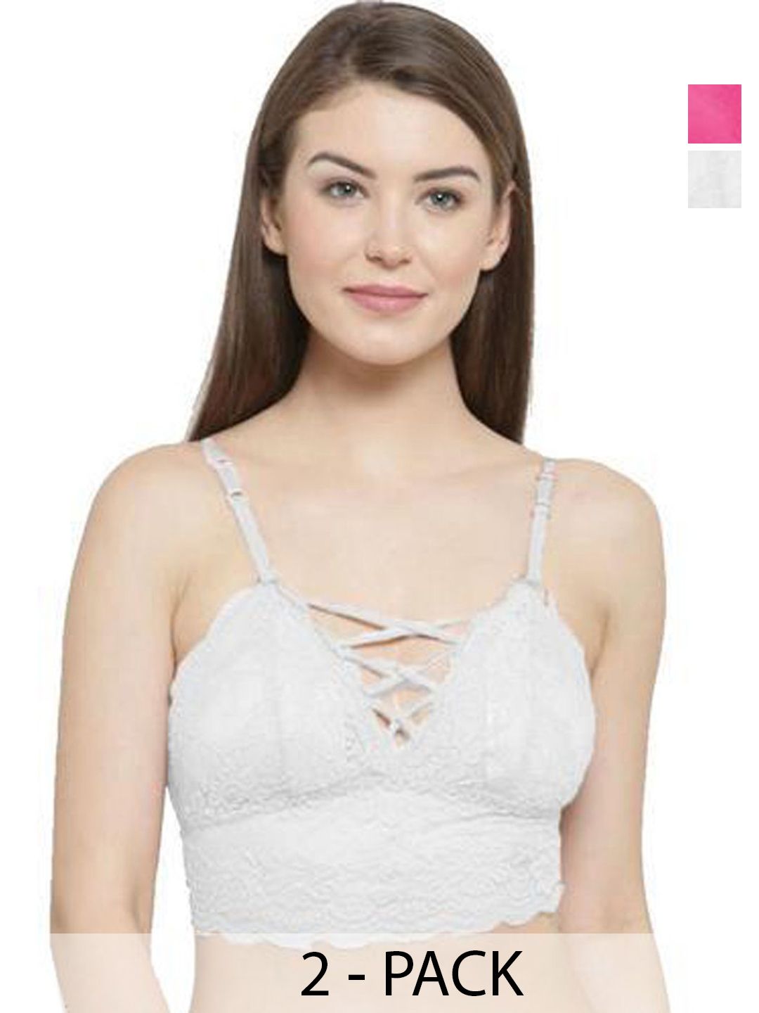 ComfyStyle Floral Bra Full Coverage Underwired