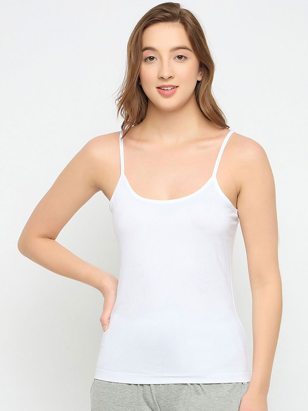 clovia CloviaNon Padded CottonCamisole-picture-50
