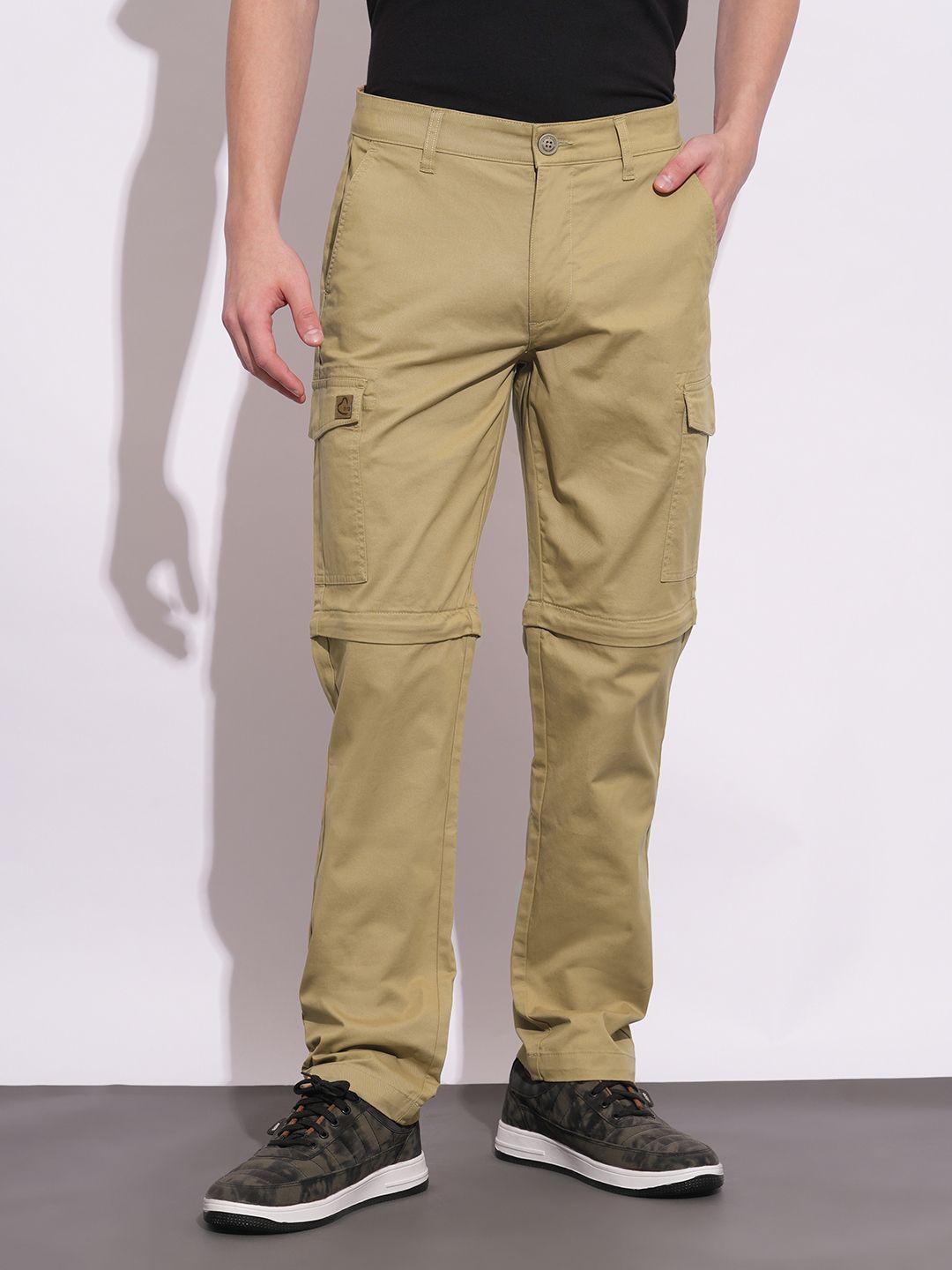 Being Human Men Classic Cargos Trousers-picture-15