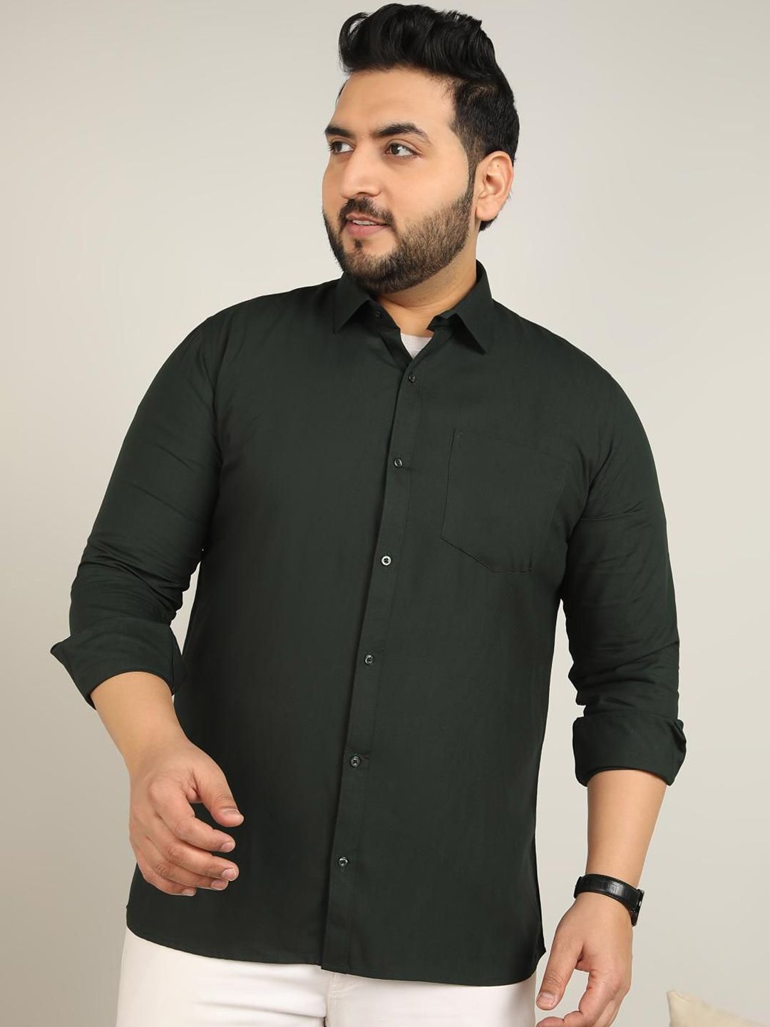 METRONAUT PLUS Men Classic Opaque Casual Shirt-image-20