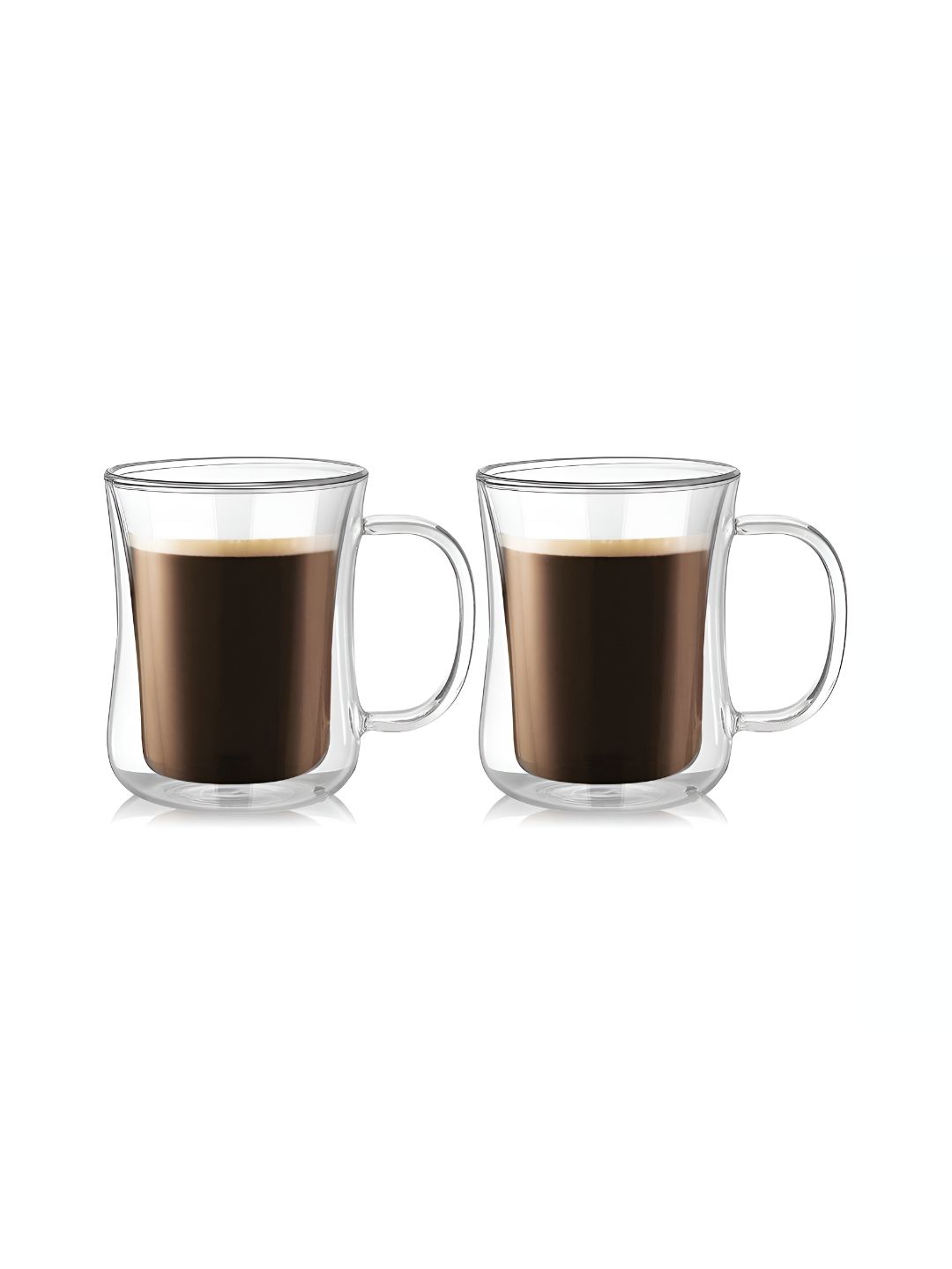 Baskety Transparent Solid Glass Glossy Mugs Set of Cups and Mugs-image-31