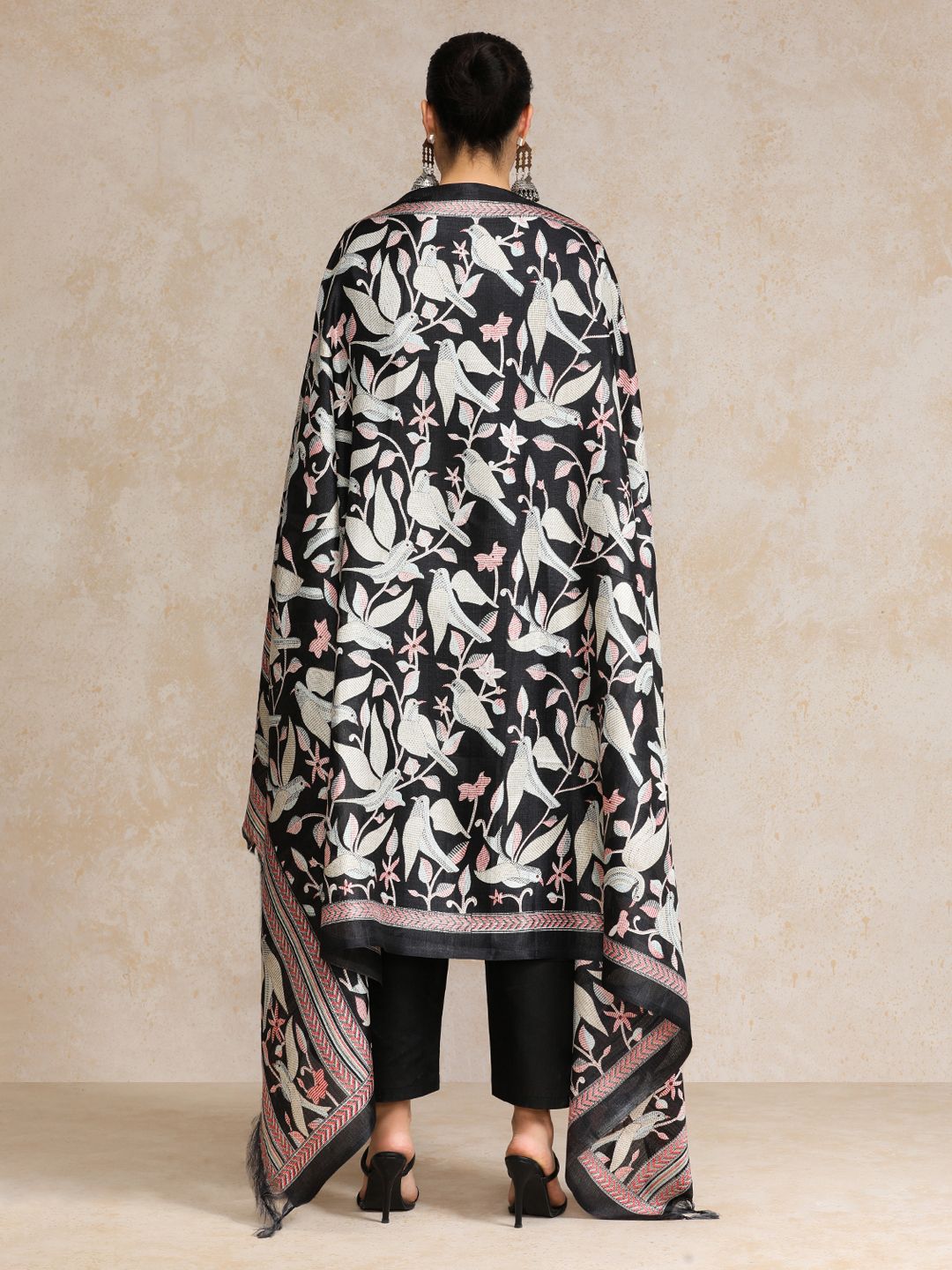 Women Regular Kurta with Trousers & With Dupatta