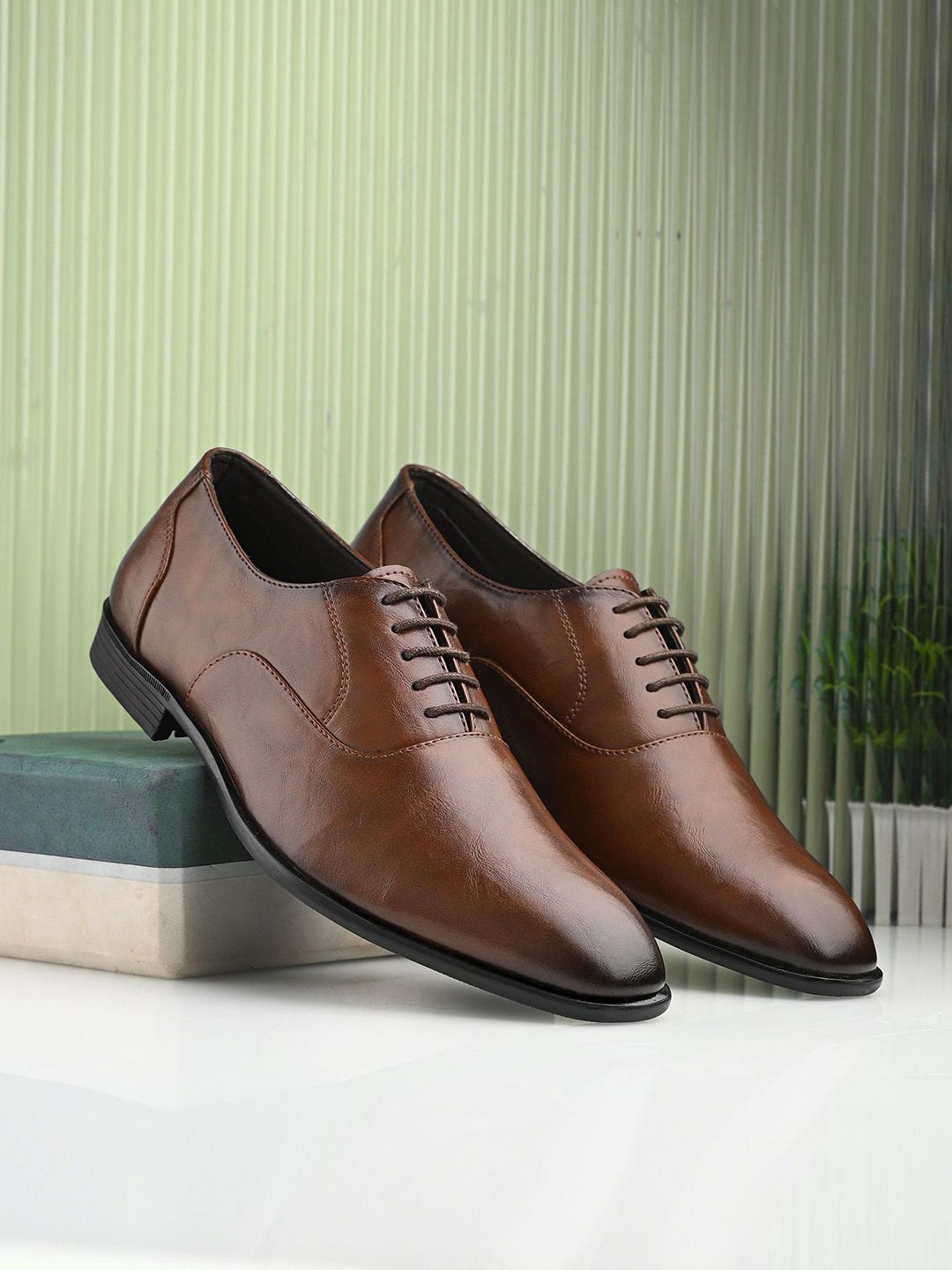 House Of Pataudi Men Formal Lace Up Derbys-picture-49