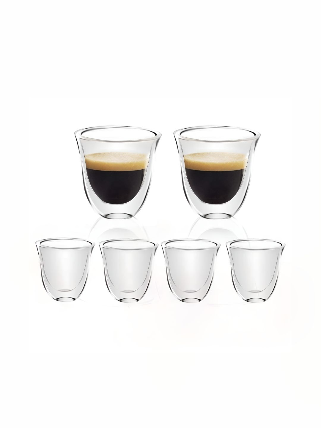 Baskety Transparent Solid Glass Glossy Cups Set of Cups and Mugs-picture-43