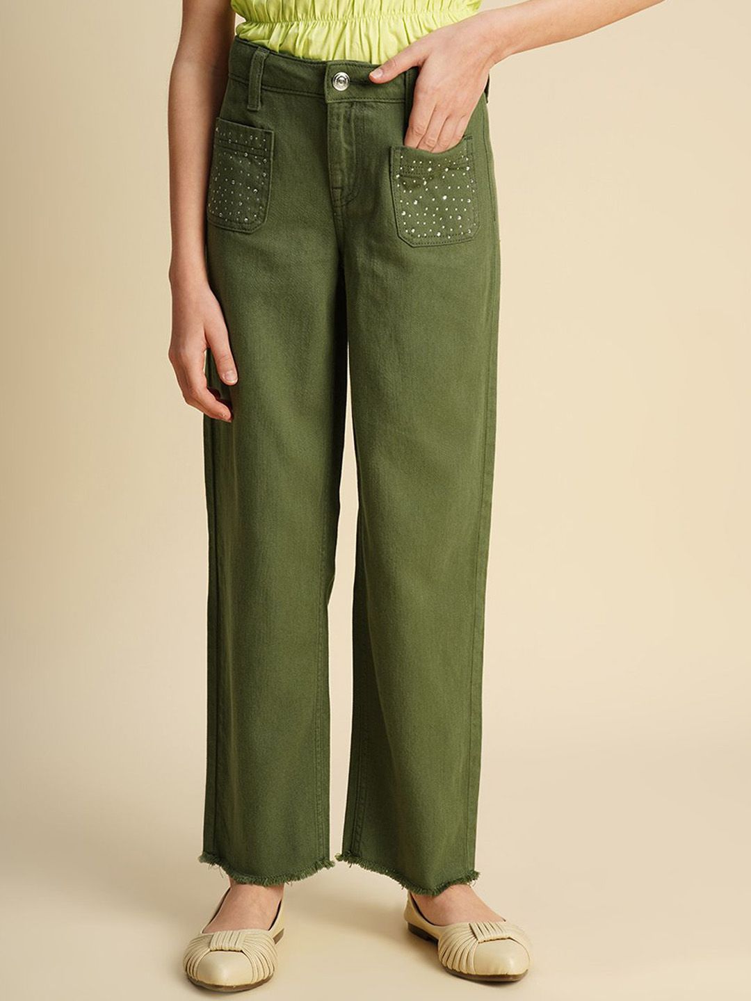 Vero Moda Girls Wide Leg Jeans