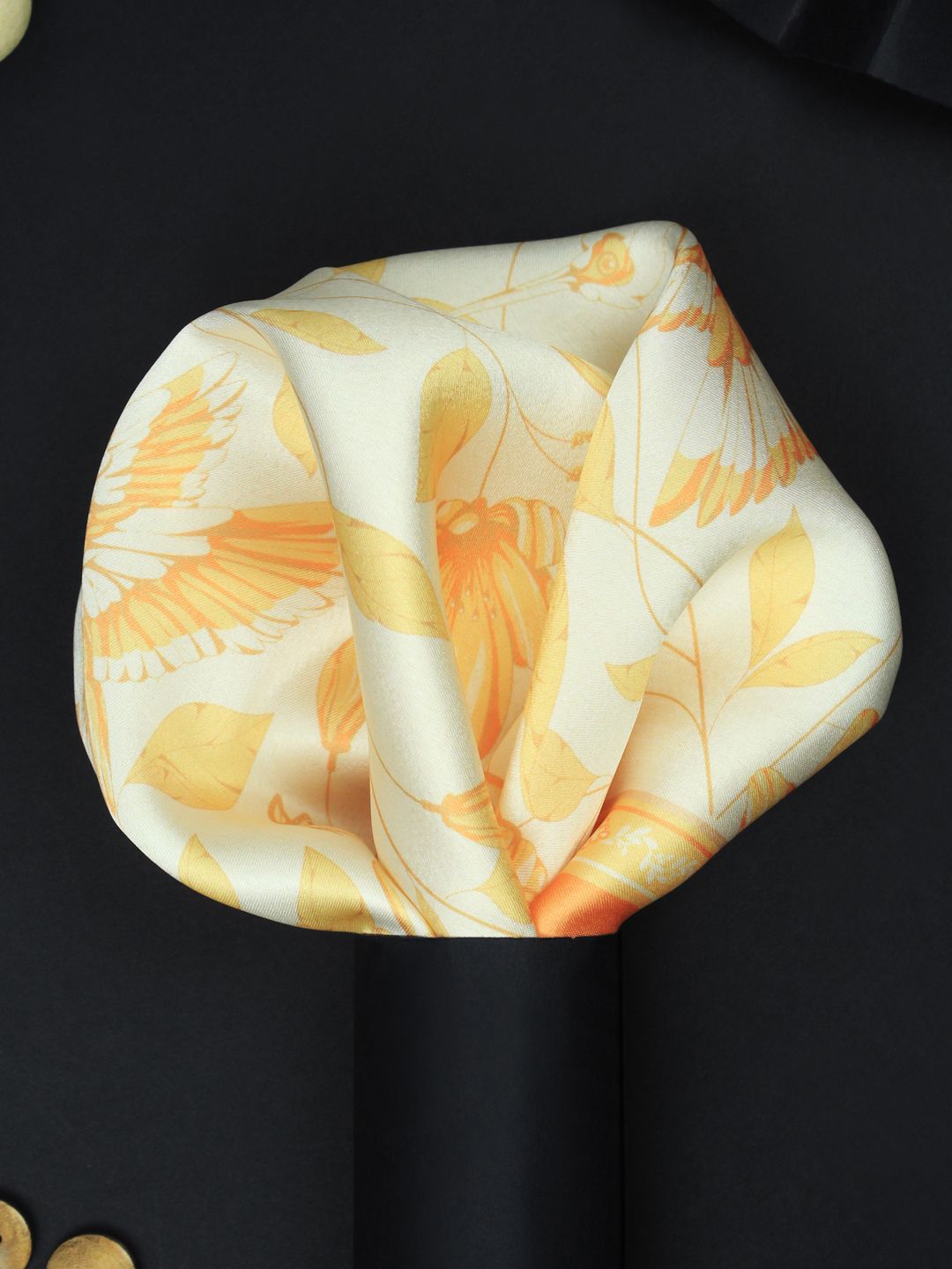 House of Pataudi Printed Pocket Squares-picture-42