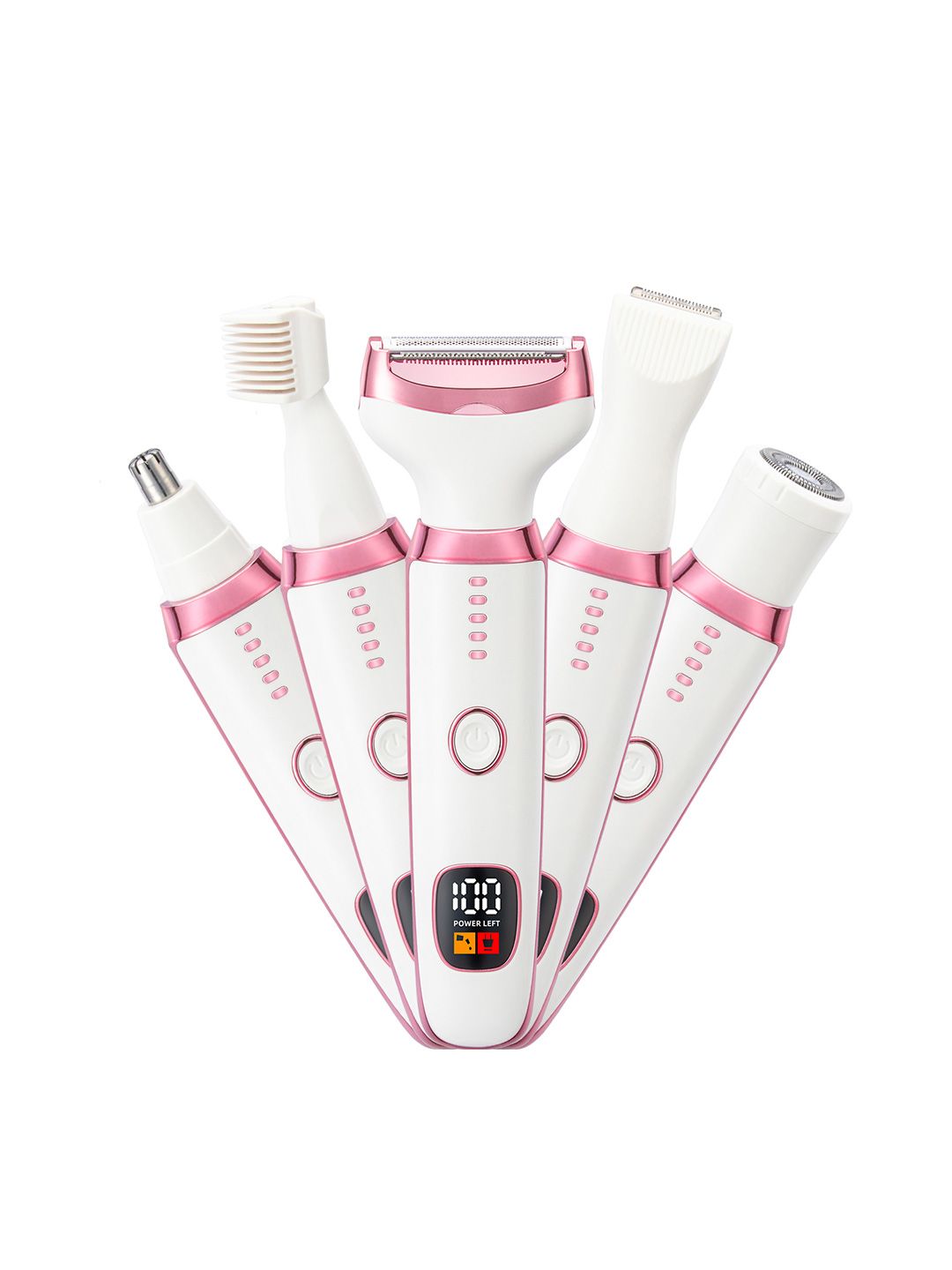 semino 5 In 1 Rechargeable Painless Electric Razor Trimmer-picture-26