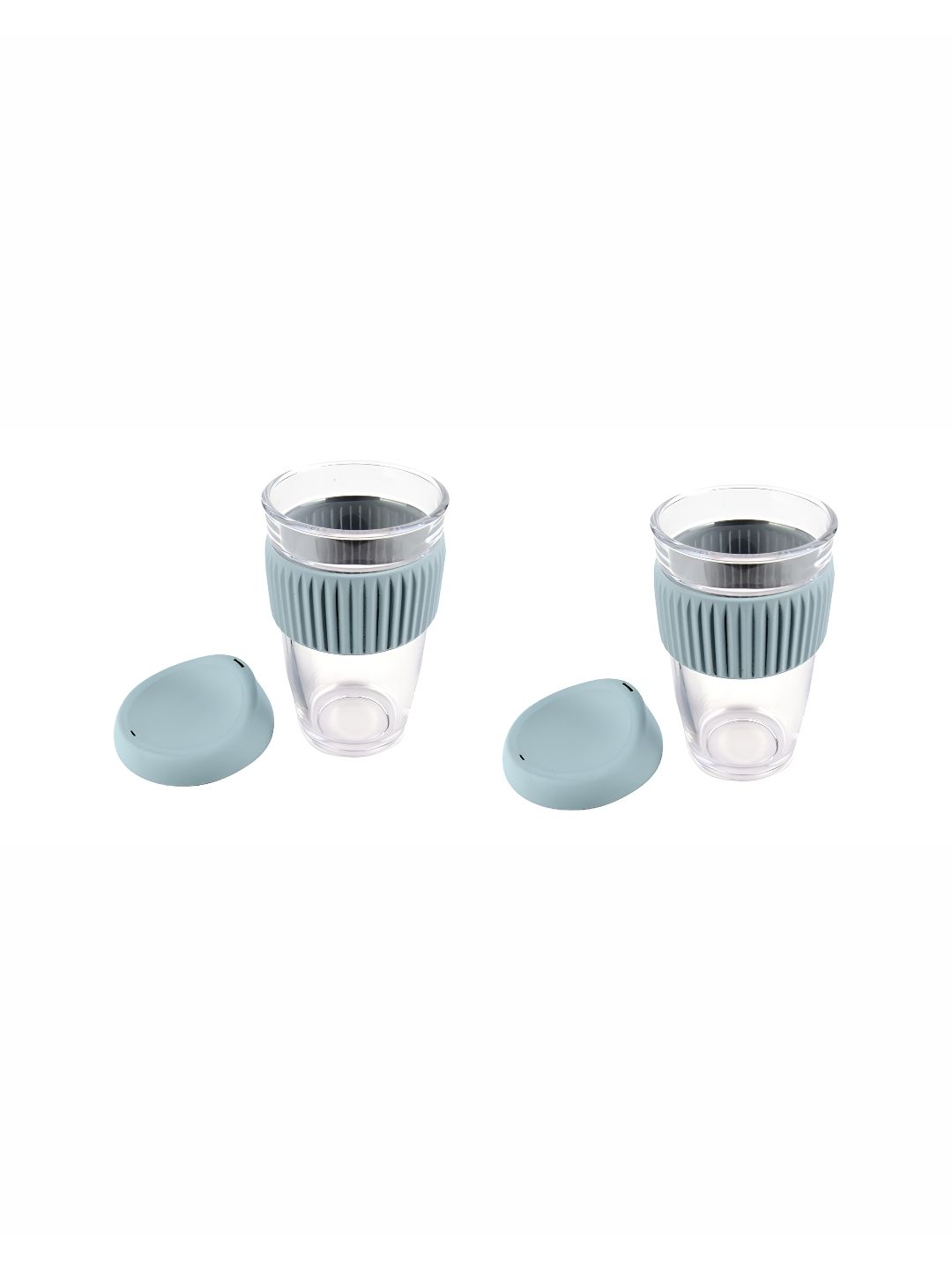 Baskety Blue Solid Glass Glossy Mugs Set of Cups and Mugs-image-39