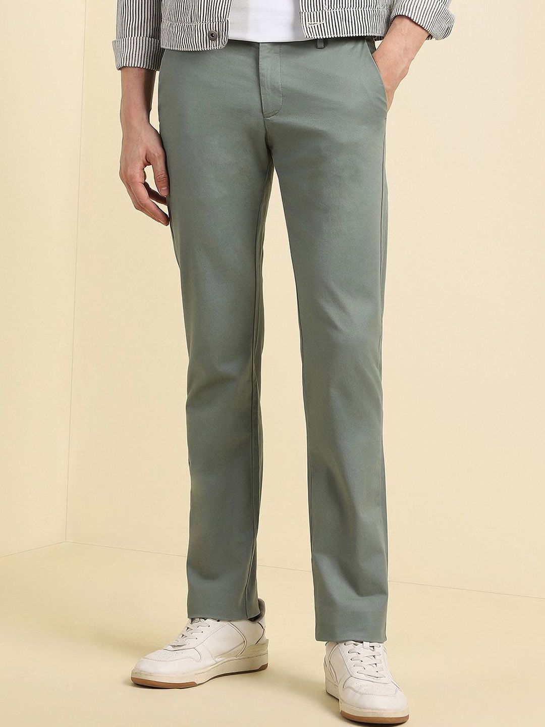 Allen Solly Men Slim Fit Trousers-picture-42